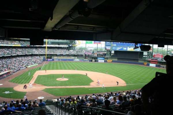 American Family Field, section: 215, row: 21, seat: 23