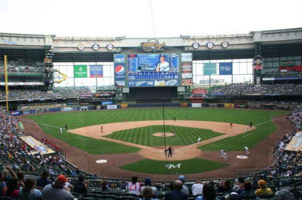 American Family Field, section: 219, row: 10, seat: 7