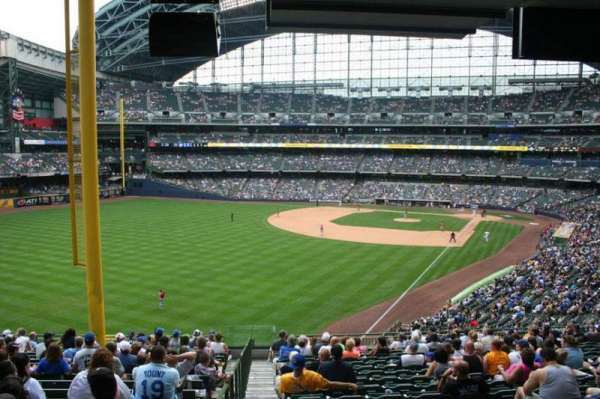 American Family Field, section: 232, row: 18, seat: 29