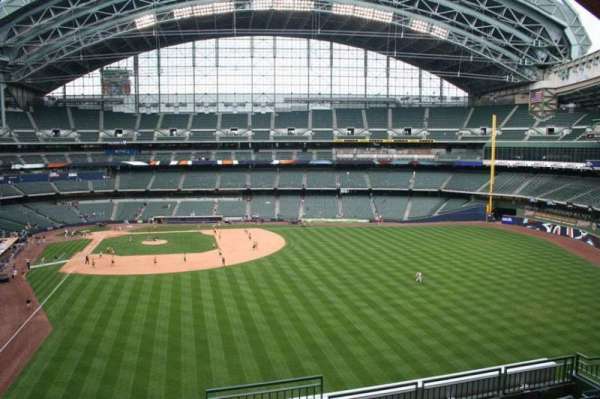 American Family Field, section: 303, row: 7, seat: 10