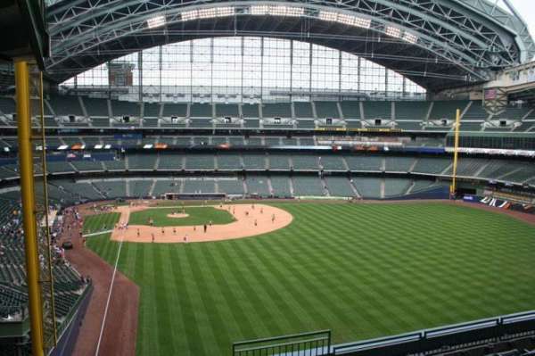 American Family Field, section: 305, row: 7, seat: 3