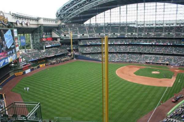 American Family Field, section: 439, row: 13, seat: 13