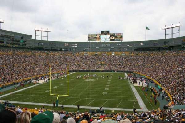 Lambeau Field, section: 135, row: 48, seat: 42
