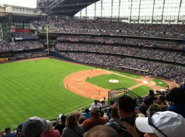 American Family Field, section: 435, row: 15, seat: 12