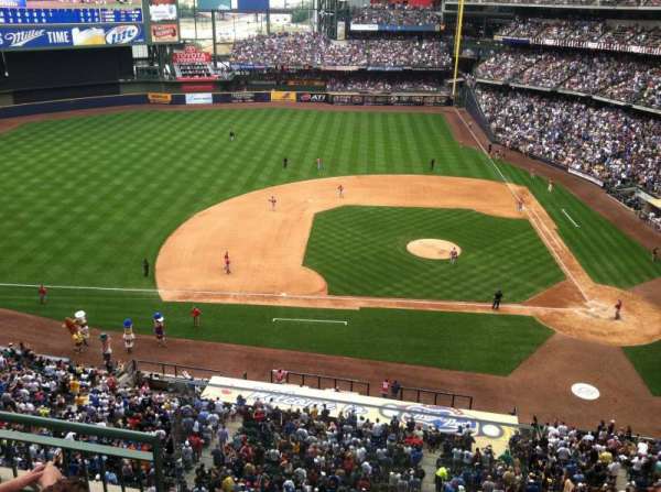 American Family Field, section: 428, row: 3, seat: 20