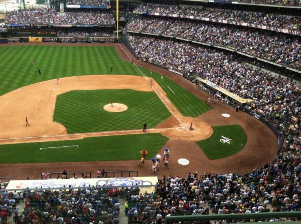 American Family Field, section: 428, row: 3, seat: 20