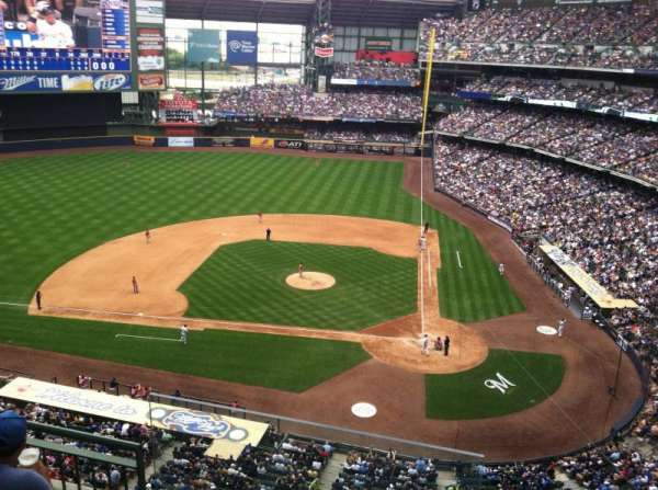 American Family Field, section: 426, row: 3, seat: 20