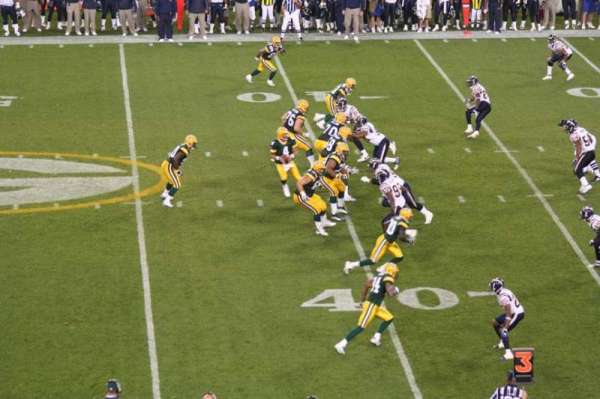 Lambeau Field, section: 120, row: 48, seat: 20