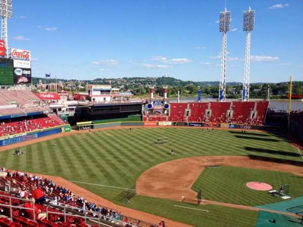 Great American Ball Park, section: 418, row: M, seat: 1