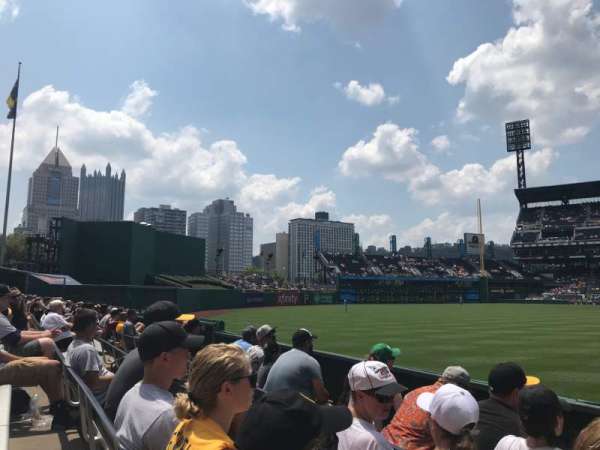 PNC Park, section: 135, row: D, seat: 1