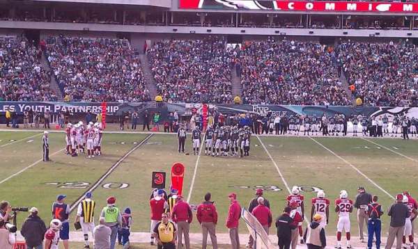 Lincoln Financial Field, section: 118, row: 6, seat: 10
