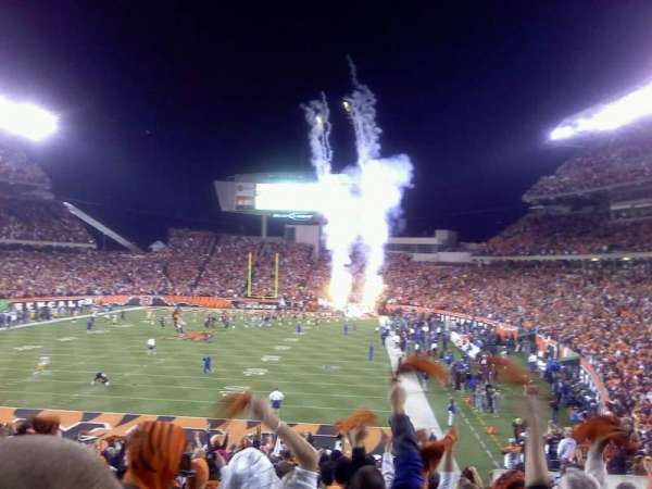 Paycor Stadium, section: 122, row: 26, seat: 15