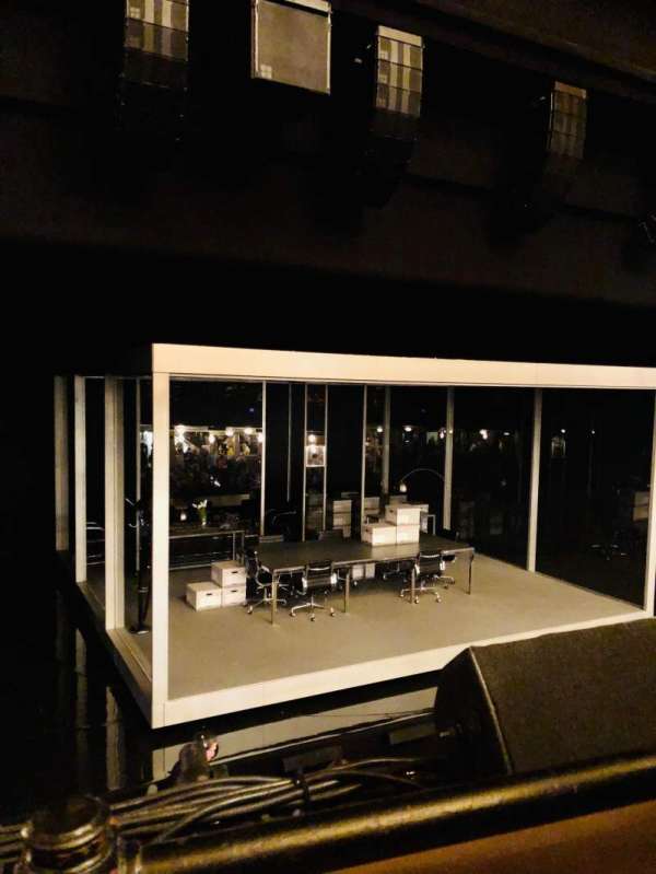 Nederlander Theatre, section: Mezzanine L, row: A, seat: 7