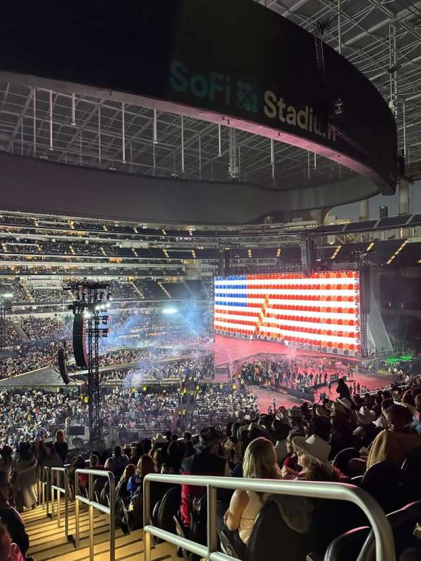SoFi Stadium, section: C243, row: 13, seat: 1