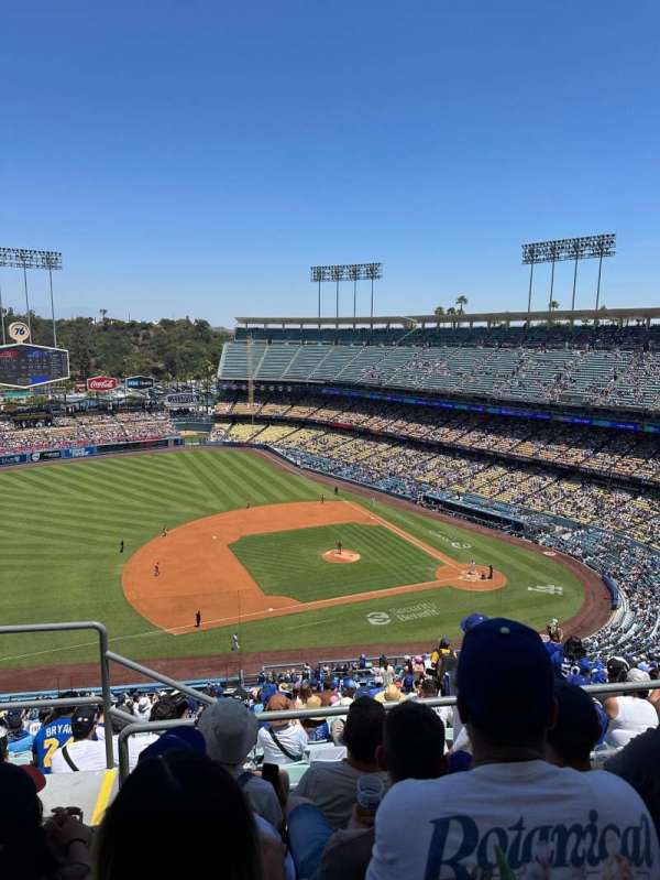 Dodger Stadium, section: 21RS, row: DD, seat: 21