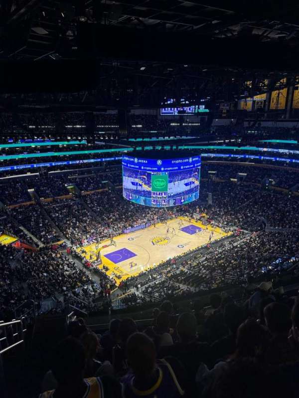 Crypto.com Arena, section: 321, row: 11, seat: 26