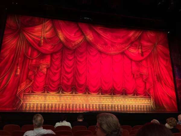 August Wilson Theatre, section: Orchestra C, row: G, seat: 111