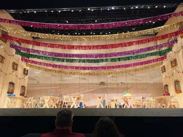 Ahmanson Theatre, section: Orchestra, row: C, seat: 15