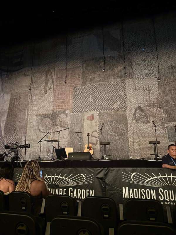 The Theater at Madison Square Garden, section: 100, row: E, seat: 9