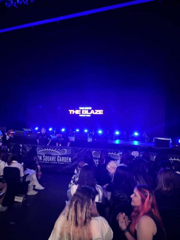The Theater at Madison Square Garden, section: 102, row: J, seat: 1