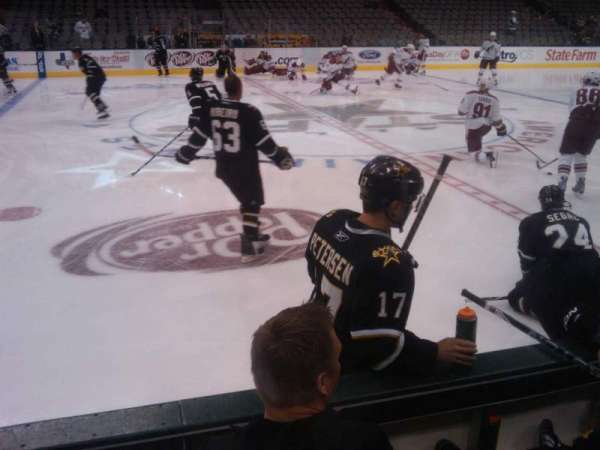 American Airlines Center, section: 119, row: C, seat: 8