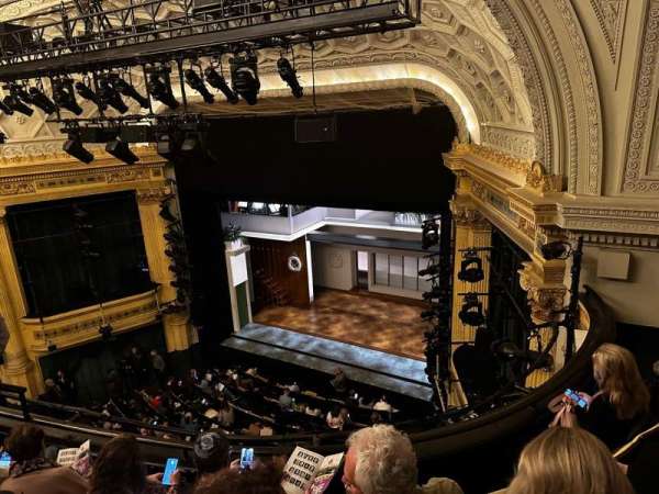 Hudson Theatre, section: Balcony R, row: D, seat: 12