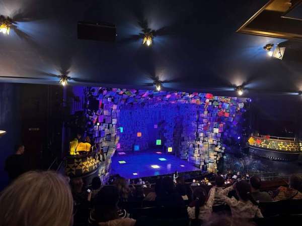 Cambridge Theatre, section: Dress Circle, row: G, seat: 36