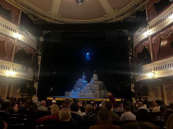 Criterion Theatre, section: Stalls, row: M, seat: 10