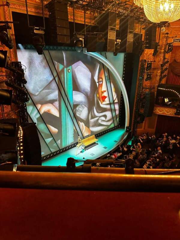 Longacre Theatre, section: Balcony L, row: A, seat: 22