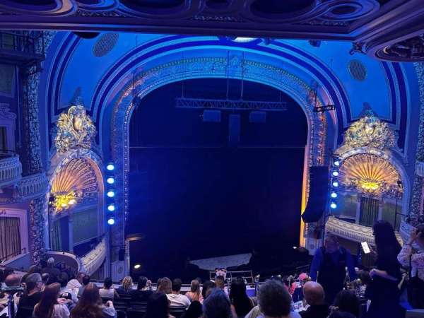 Palace Theatre, Broadway, section: Rear Mezzanine L, row: K, seat: 127