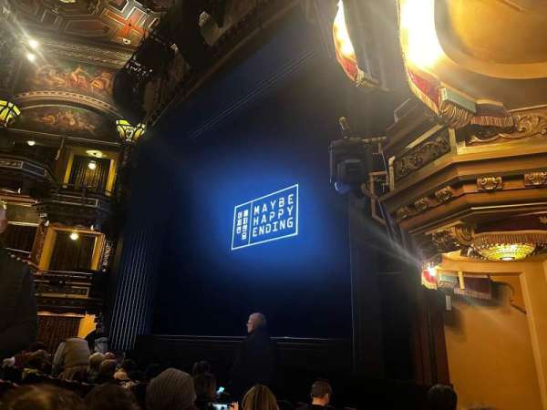 Belasco Theatre, section: Orchestra R, row: H, seat: 18