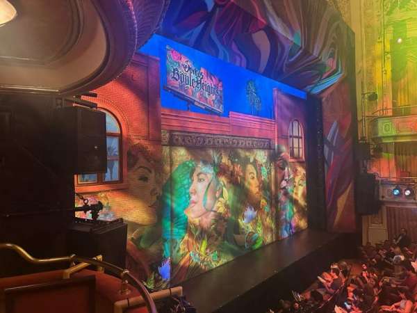 James Earl Jones Theatre, section: Mezzanine Box Left B, row: B, seat: 1