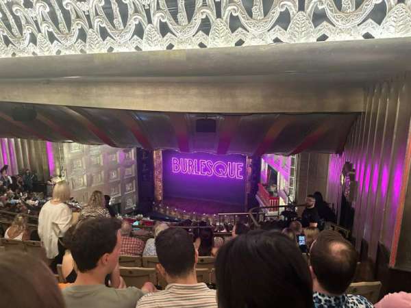 Savoy Theatre, section: Dress Circle, row: N, seat: 2