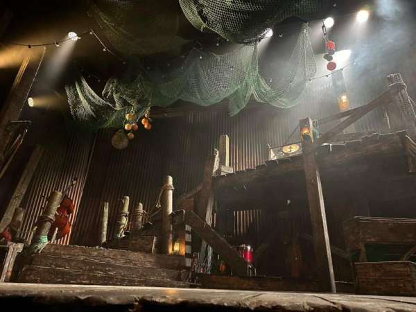 Ambassadors Theatre, section: Stalls, row: A, seat: 3