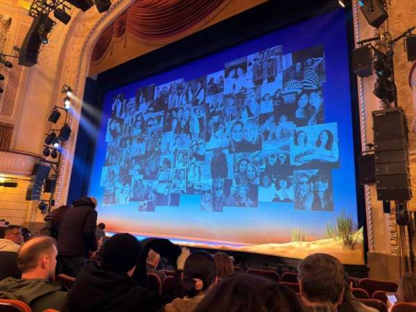 Majestic Theatre, section: Orchestra R, row: G, seat: 12