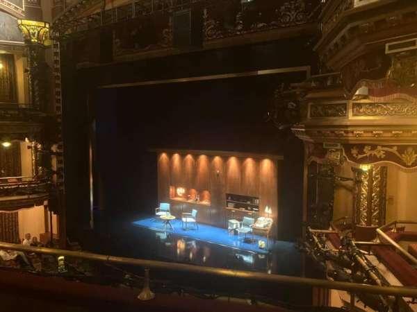 Belasco Theatre, section: Mezzanine R, row: C, seat: 18