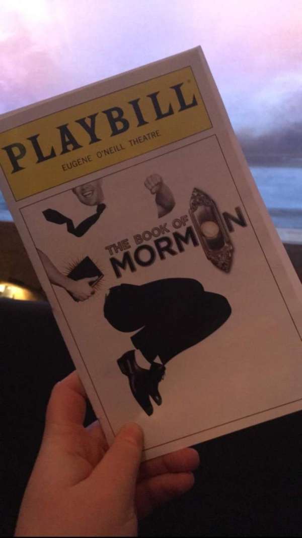 Eugene O'Neill Theatre, section: Orchestra C, row: A