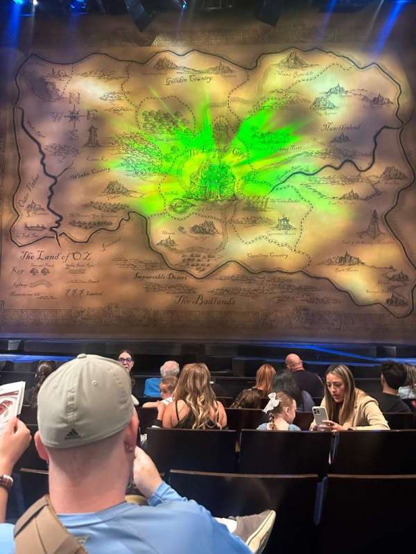 Gershwin Theatre, section: Orchestra C, row: B, seat: 111