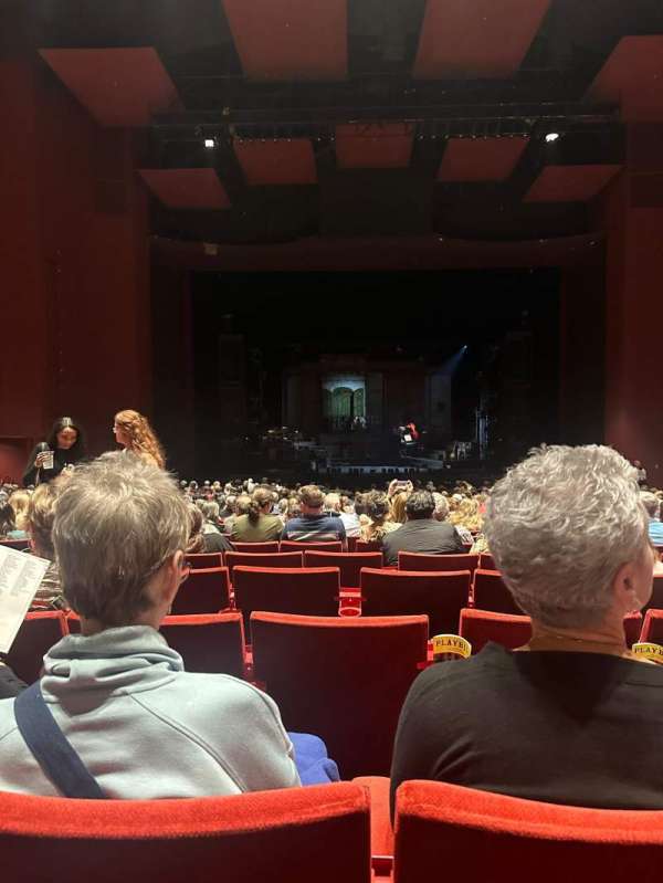 San Diego Civic Theatre, section: Orchestra L, row: V, seat: 5
