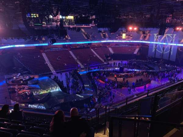 Mohegan Sun Arena, section: 120, row: J, seat: 4