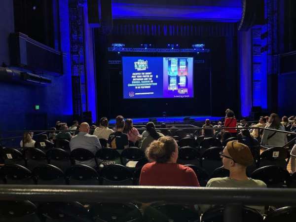 College Street Music Hall, section: Floor House Left 107, row: P, seat: 11