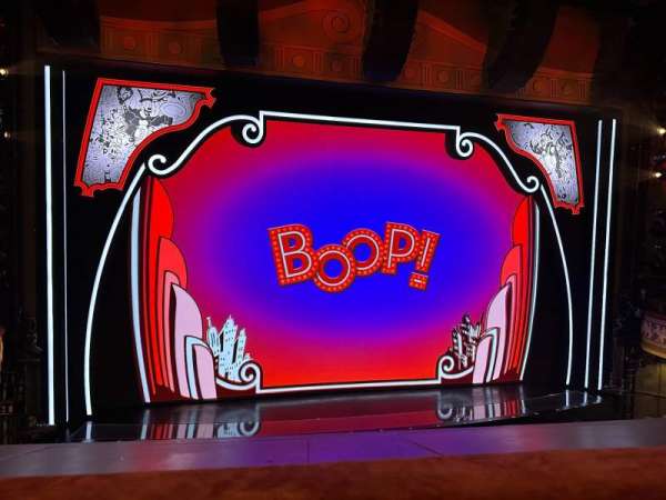 Broadhurst Theatre, section: Mezzanine L, row: A, seat: 1