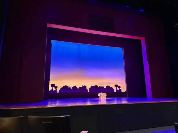 Laura Pels Theatre, section: Orchestra L, row: E, seat: 1