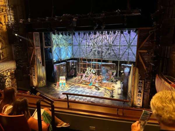 Stephen Sondheim Theatre, section: Mezzanine R, row: CC, seat: 2