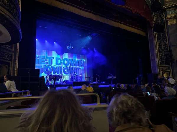 Palace Theater, Waterbury, section: Side Orchestra 1A, row: G, seat: 3