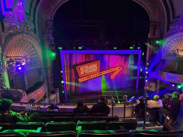 Palace Theatre, Broadway, section: Mezzanine L, row: F, seat: 5