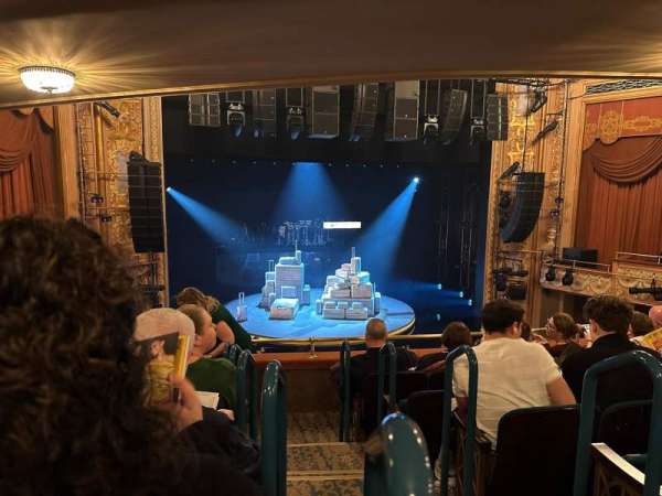 Longacre Theatre, section: Mezzanine L, row: F, seat: 2