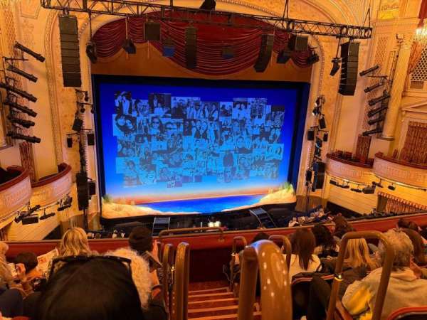 Majestic Theatre, section: Front Mezzanine L, row: E, seat: 1