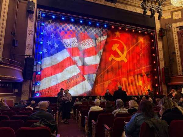 Imperial Theatre, section: Orchestra R, row: K, seat: 1