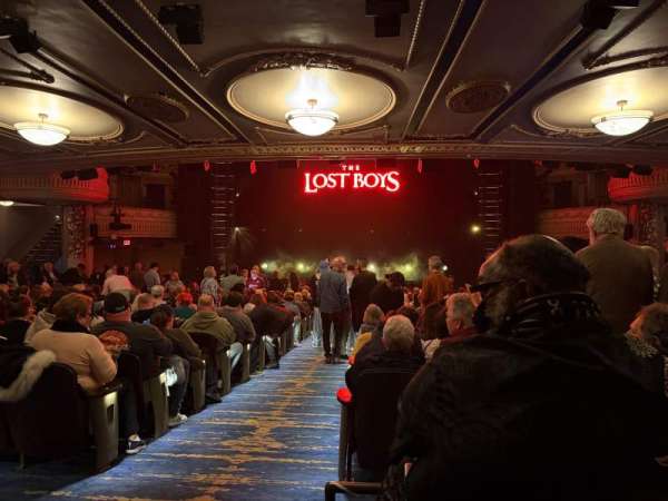 Palace Theatre, Broadway, section: Orchestra R, row: Y, seat: 102